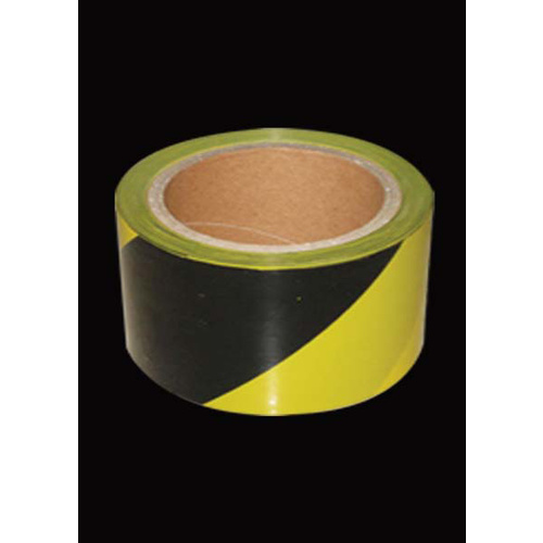 Barrier Tape & Hazard Tape Tape Ribbon Blk/Yel 75mmx300mt