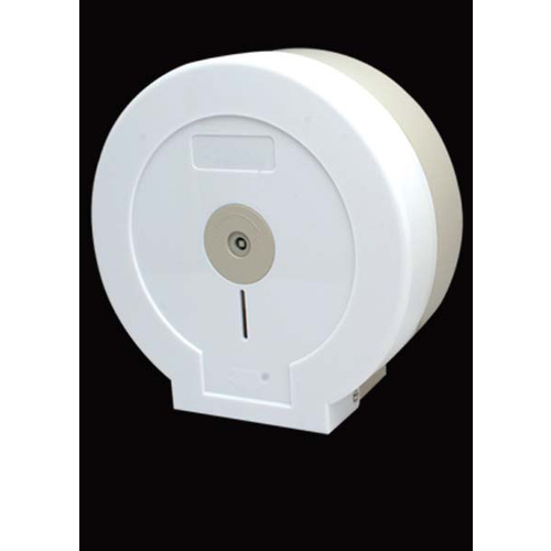 Toilet Roll Disp White Jumbo Lockable D270 W122