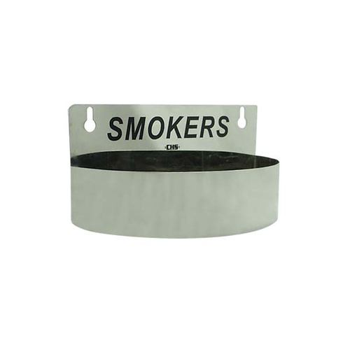 Ashtray Smokers Wall mount SS L200mm W100mm H50mm