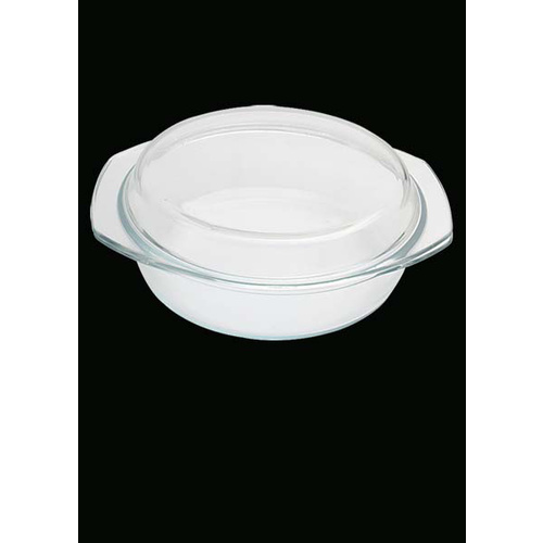 Casserole Glass with Lid 2lt
