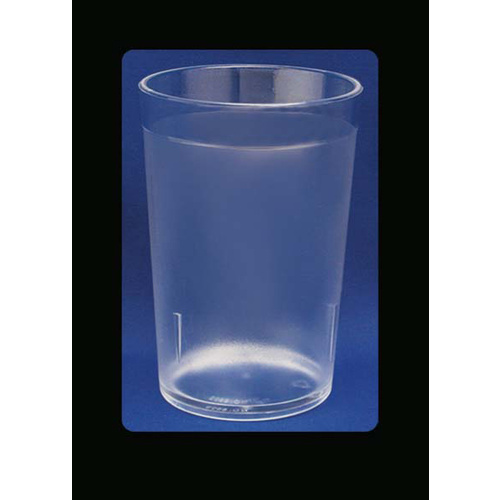 Polycarbonate Glasses Frost Medium 300ml H110 D70 Each