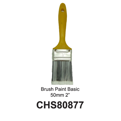 Brushes Paint Basix 2'/50mm Yellow Handle