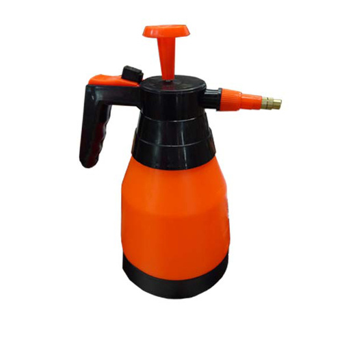 Spray Bottle 1lt Brass Nozzle Orange