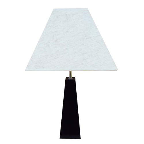 Lamp Table Jervis Dark Base H510mm with Linen Shade