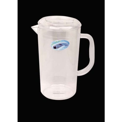 Polycarbonate 2.2lt  Clear Jug with Lid Dia130 H235