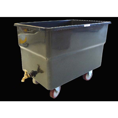 Trolley Laundry Cart  PVC Grey Tub H850 L940 W670 With Tap