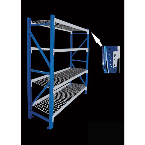Shelving Unit with 4 Wire Shelves H1800 L1200 W450