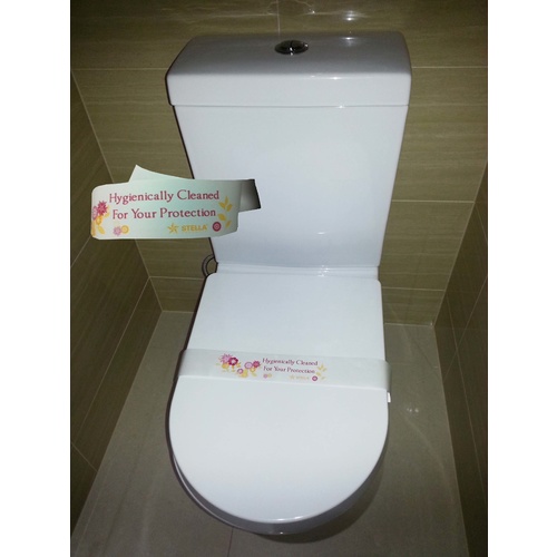 Toilet Seat Hygenic Protection Strip Box 1000 W55mm x L600mm