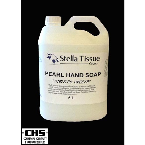 Pearlescent Liquid Hand Soap Scented Breeze 5L