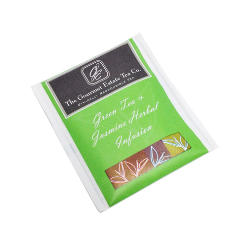 Tea Bags Green Jasmine Gourmet Estate Enveloped 100 per Carton